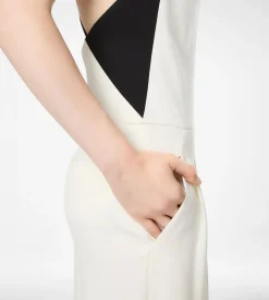 DOUBLE GEORGETTE STRETCH CAMISOLE JUMPSUIT
