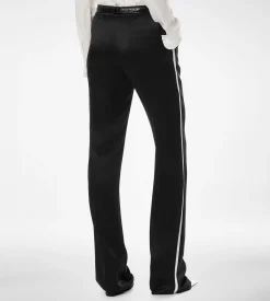 DOUBLE SILK SATIN JOGGERS