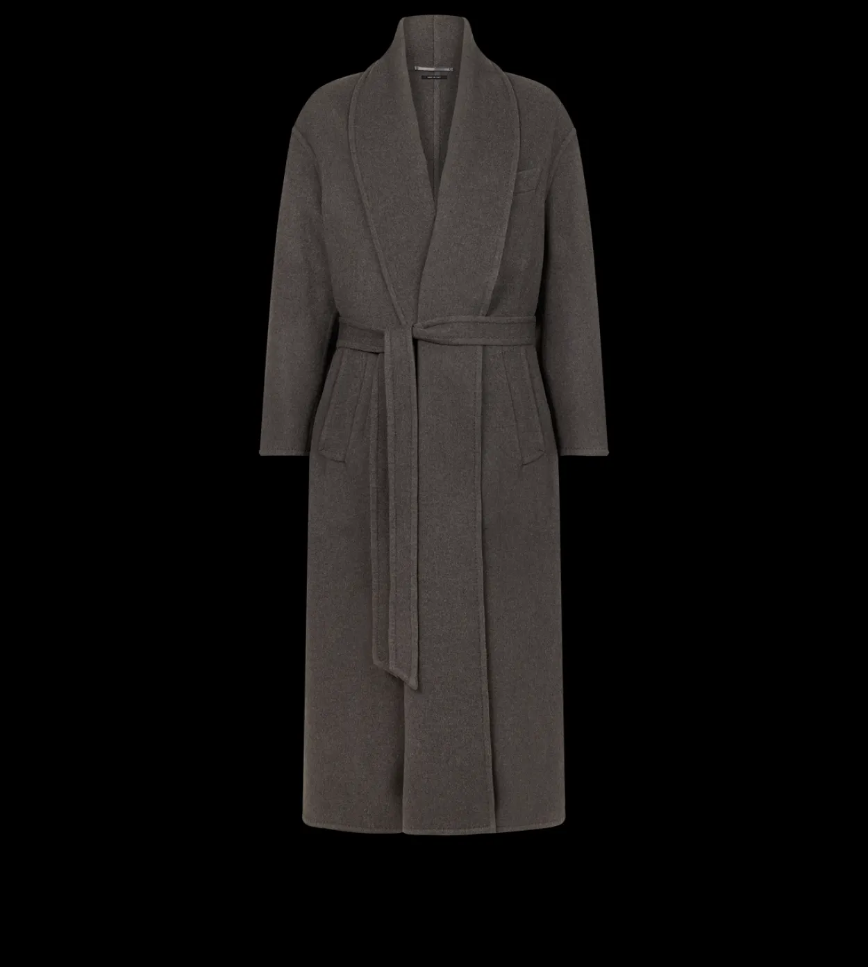 DOUBLE SPLITTABLE CASHMERE SHAWL COAT