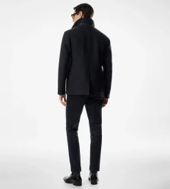 DOUBLE SPLITTABLE TWILL FOUR POCKET JACKET