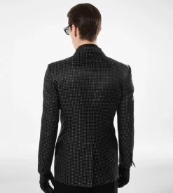 DUCHESSE POLKA DOT JACQUARD JACKET