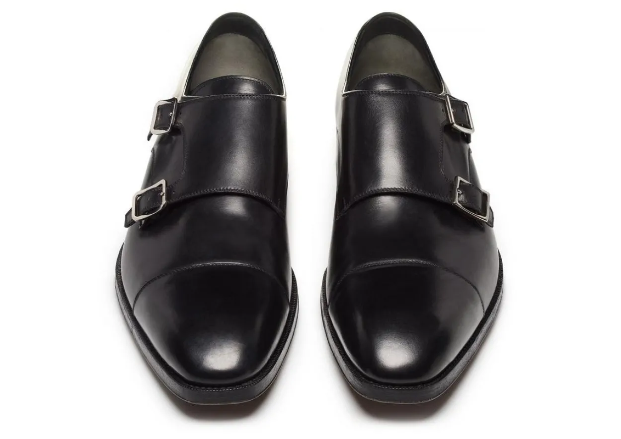 ELKAN DOUBLE MONK STRAPS