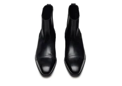 ELKAN LEATHER CHELSEA BOOTS
