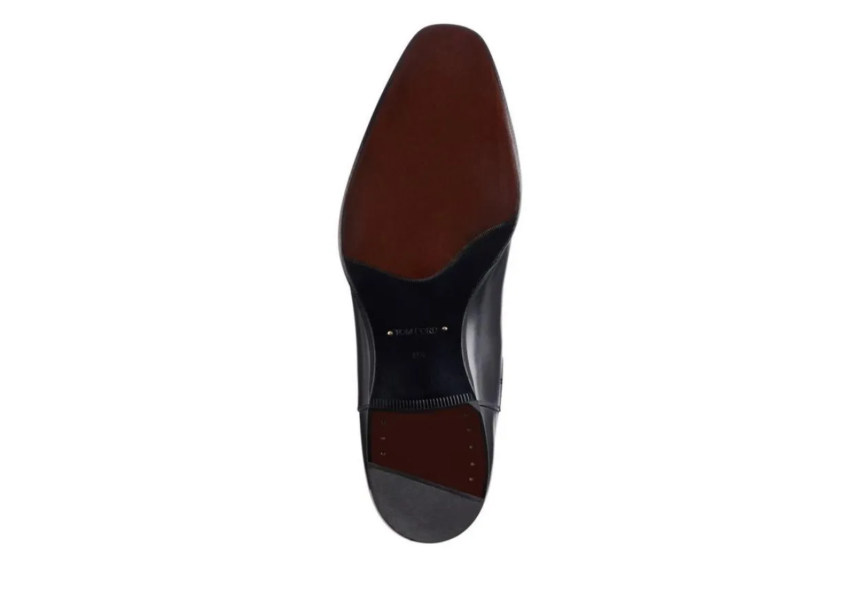 ELKAN LEATHER CHELSEA BOOTS