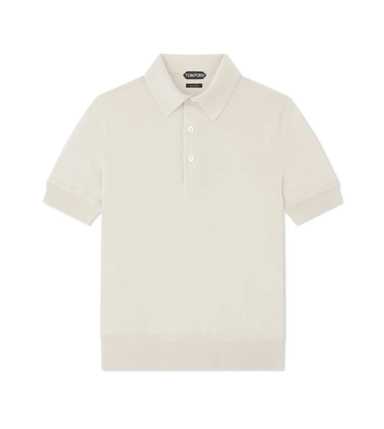 FINE GAUGE CASHMERE SILK POLO