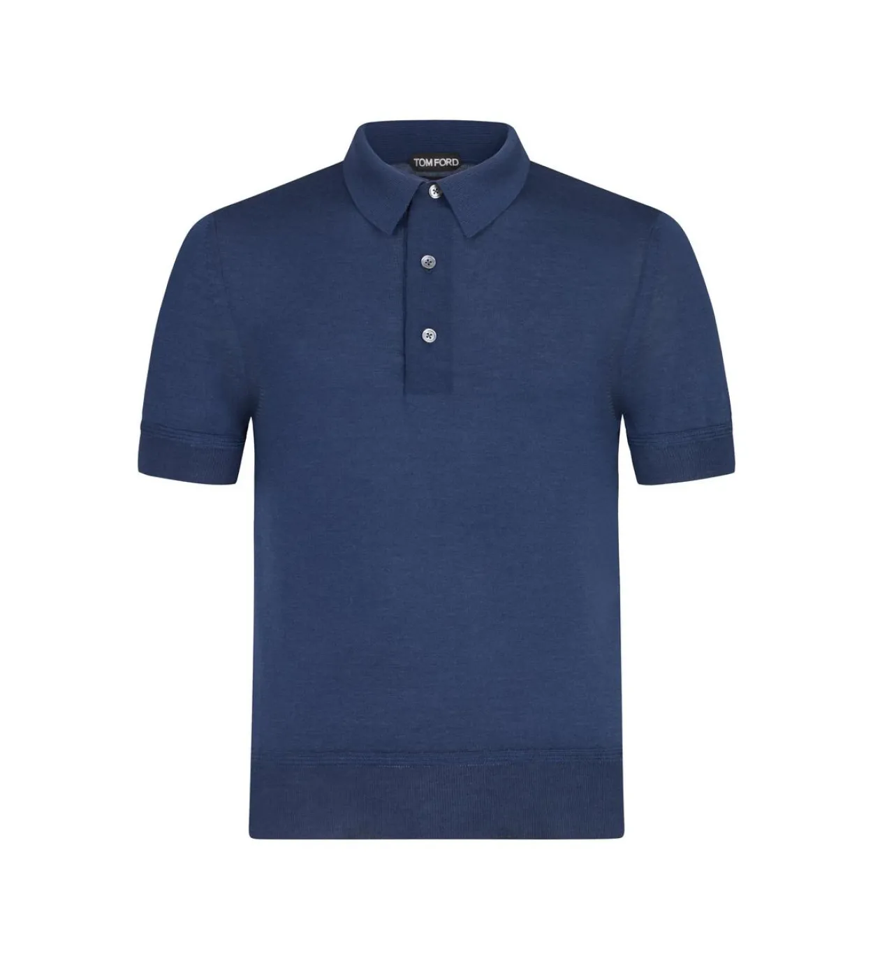FINE GAUGE CASHMERE SILK POLO