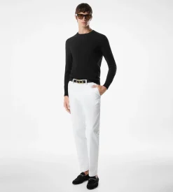 FINE GAUGE PURE WOOL CREW NECK