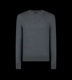 FINE GAUGE PURE WOOL CREW NECK