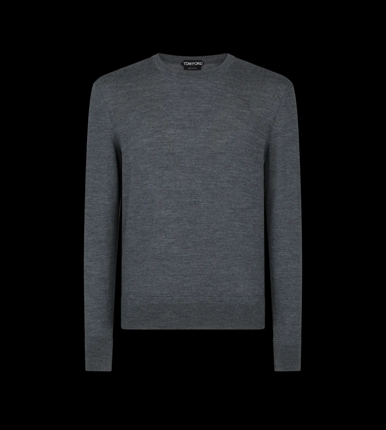 FINE GAUGE PURE WOOL CREW NECK