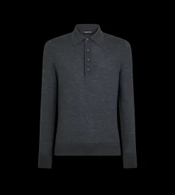 FINE GAUGE PURE WOOL POLO