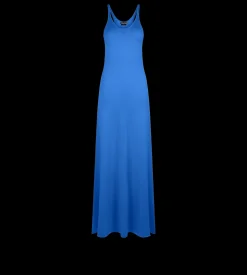 FINE MERINO SLEEVELESS LONG TANK DRESS