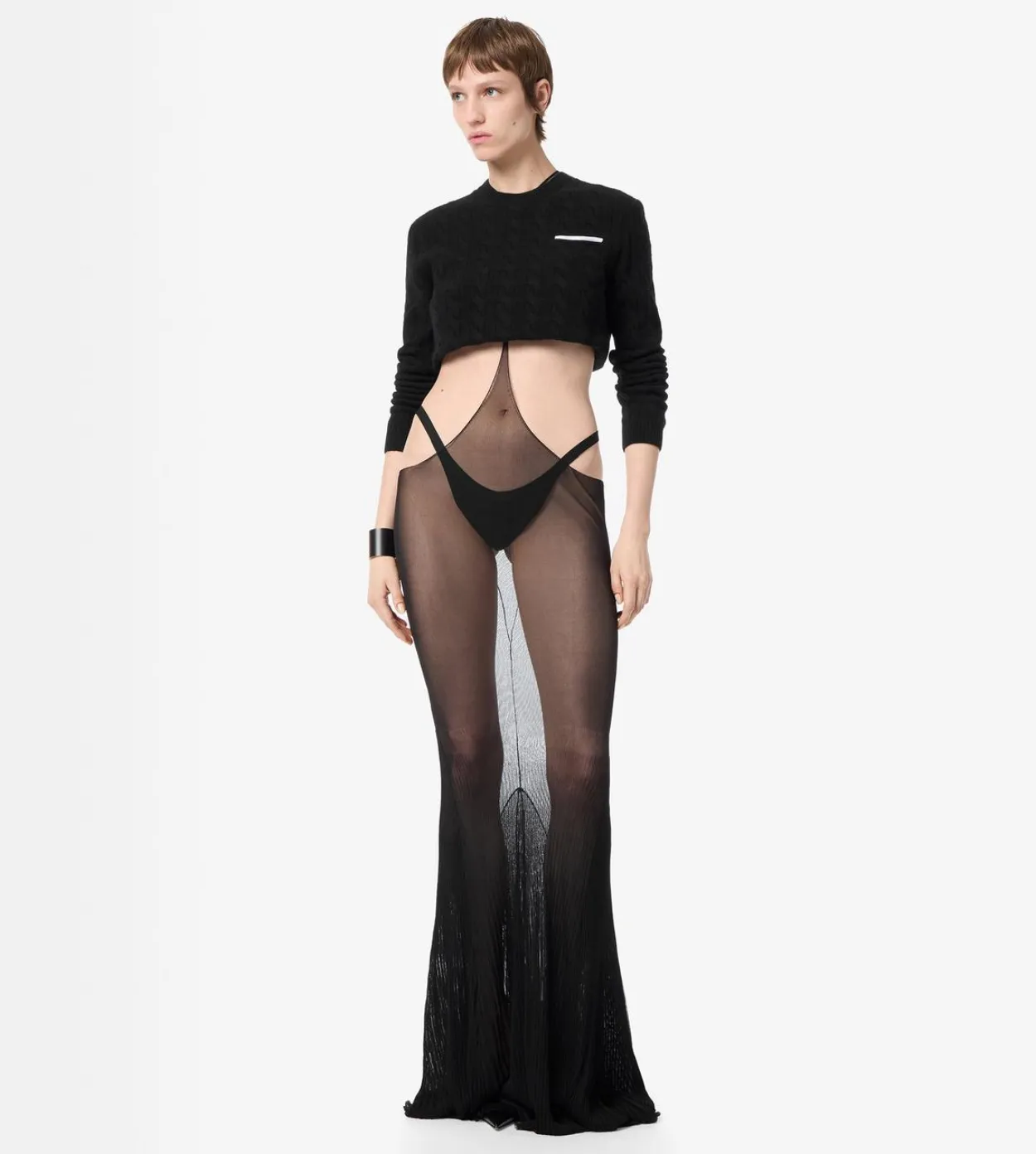 FINE SHEER KNIT KNICKERS