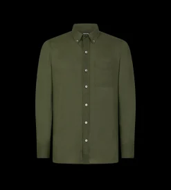 FLUID GABARDINE SLIM FIT SHIRT