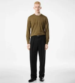 FLUID SILK CREW NECK