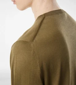 FLUID SILK CREW NECK
