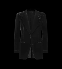FLUID VELVET SHELTON COCKTAIL JACKET