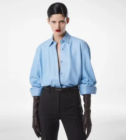 FRENCH PLONGE LEATHER SHIRT