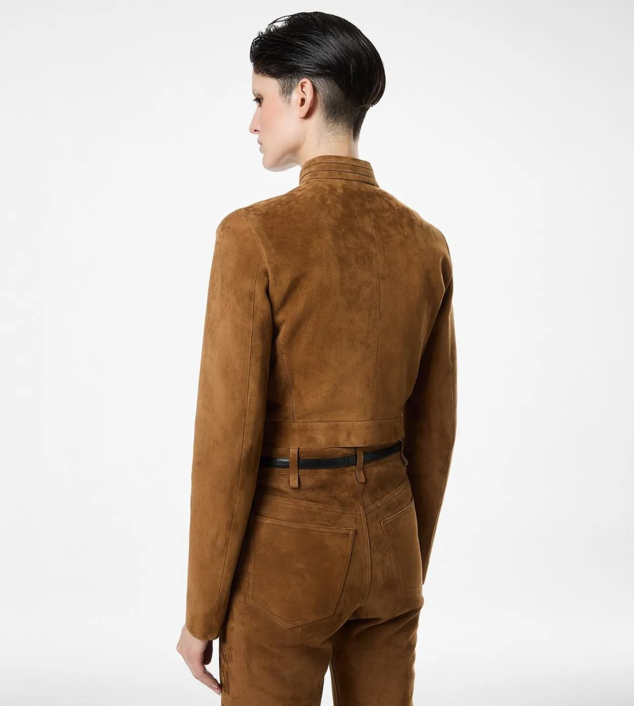 FULL GRAIN LAMB SUEDE OFFICER JACKET