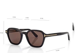 GEOMETRIC HORN SUNGLASSES