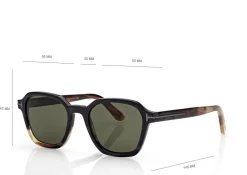 GEOMETRIC HORN SUNGLASSES