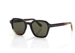 GEOMETRIC HORN SUNGLASSES