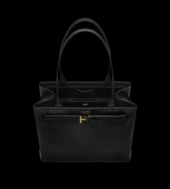 GRAIN LEATHER AUDREY MEDIUM TOTE