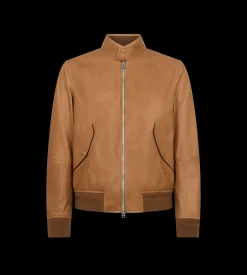 GRAIN LEATHER HARRINGTON