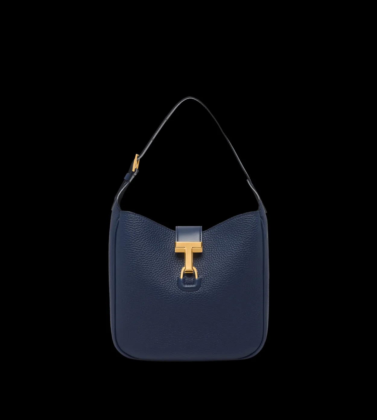 GRAIN LEATHER MONARCH SMALL HOBO