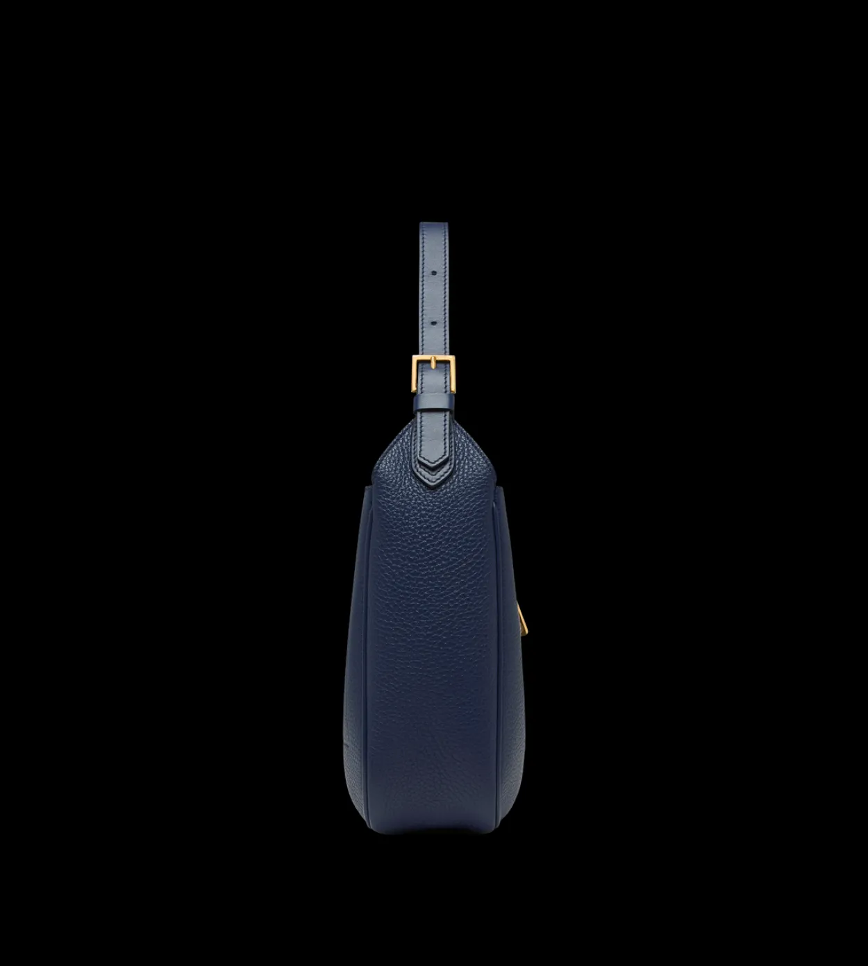 GRAIN LEATHER MONARCH SMALL HOBO
