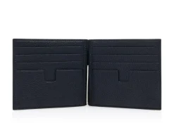 GRAIN LEATHER MONEY CLIP WALLET