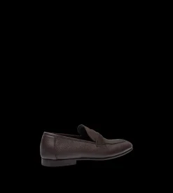 GRAIN LEATHER SEAN TWISTED BAND LOAFER