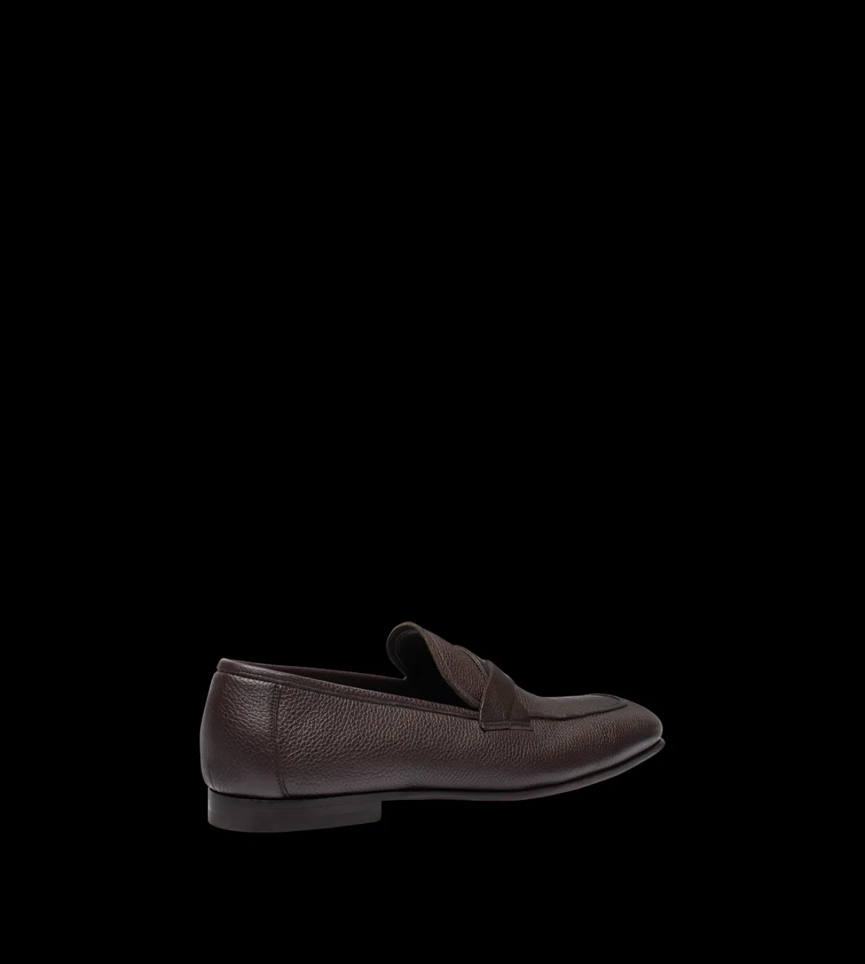 GRAIN LEATHER SEAN TWISTED BAND LOAFER