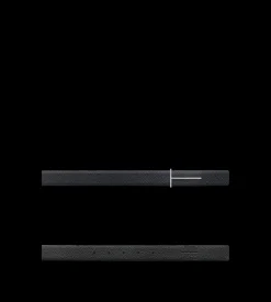 GRAIN LEATHER SLIM T REVERSIBLE BELT