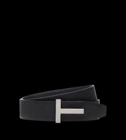 GRAIN LEATHER T ICON BELT