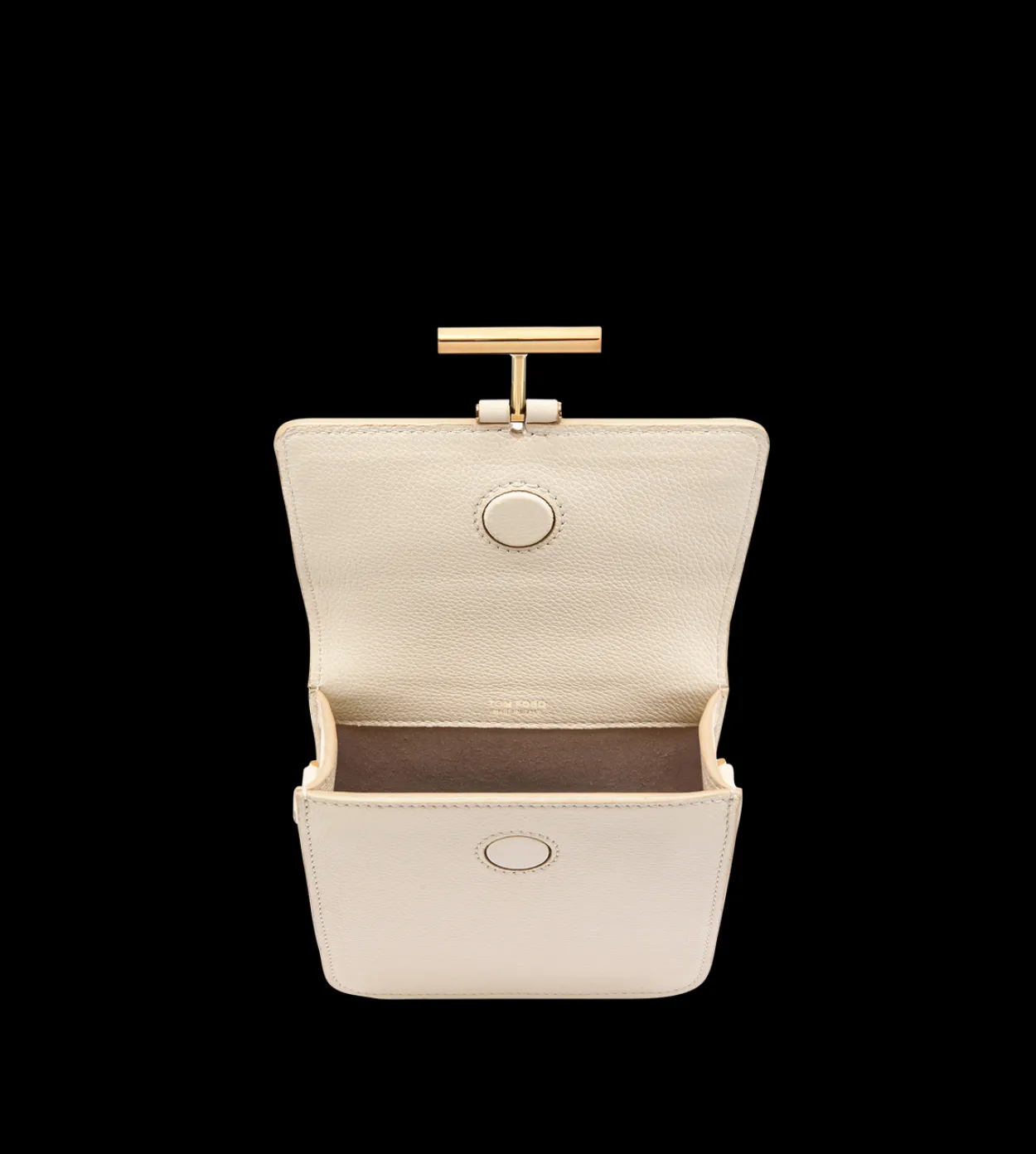 GRAIN LEATHER TARA MINI BAG ON STRAP