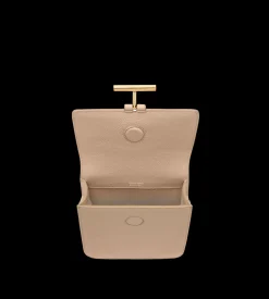 GRAIN LEATHER TARA MINI BAG ON STRAP