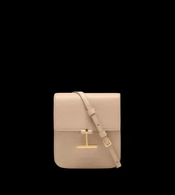 GRAIN LEATHER TARA MINI BAG ON STRAP