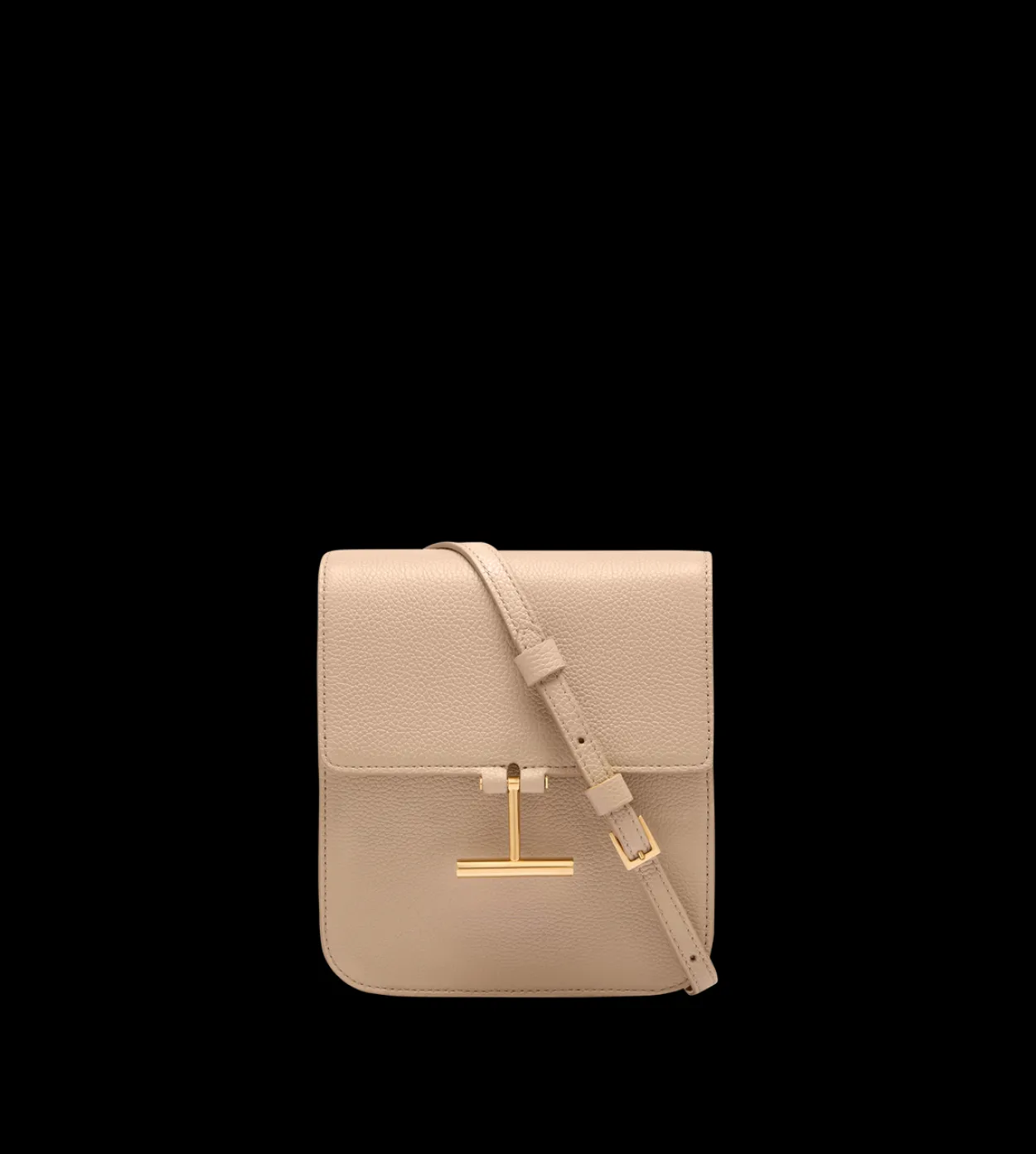 GRAIN LEATHER TARA MINI BAG ON STRAP