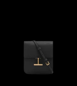 GRAIN LEATHER TARA MINI BAG ON STRAP