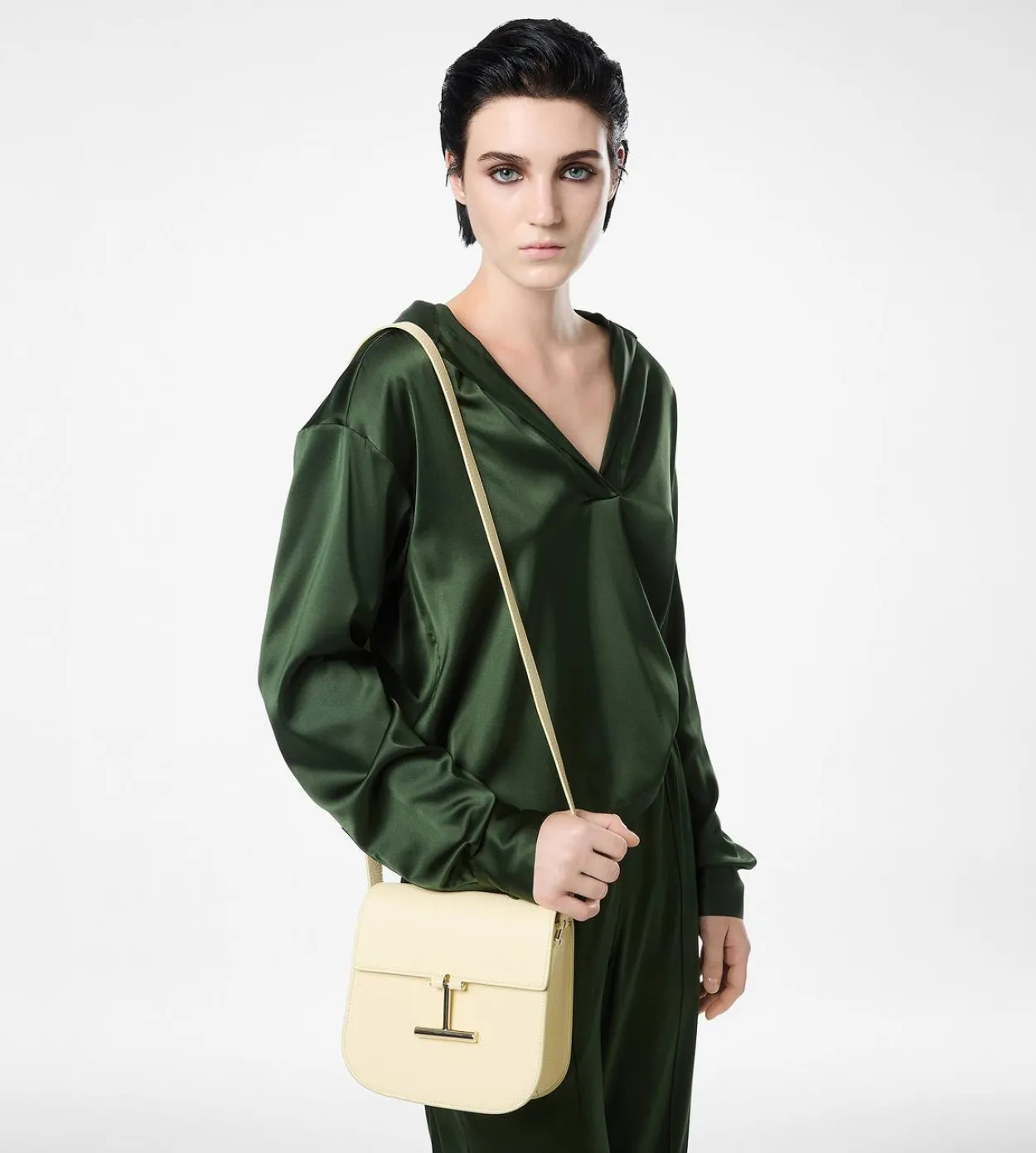 GRAIN LEATHER TARA MINI CROSSBODY