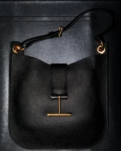 GRAIN LEATHER TARA SMALL CROSSBODY