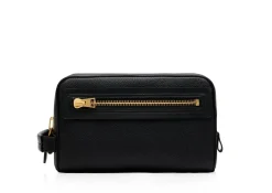 GRAIN LEATHER TOILETRY BAG
