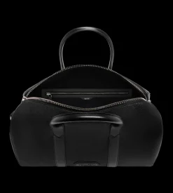 GRAIN LEATHER WIDE OPENING MEDIUM DUFFLE