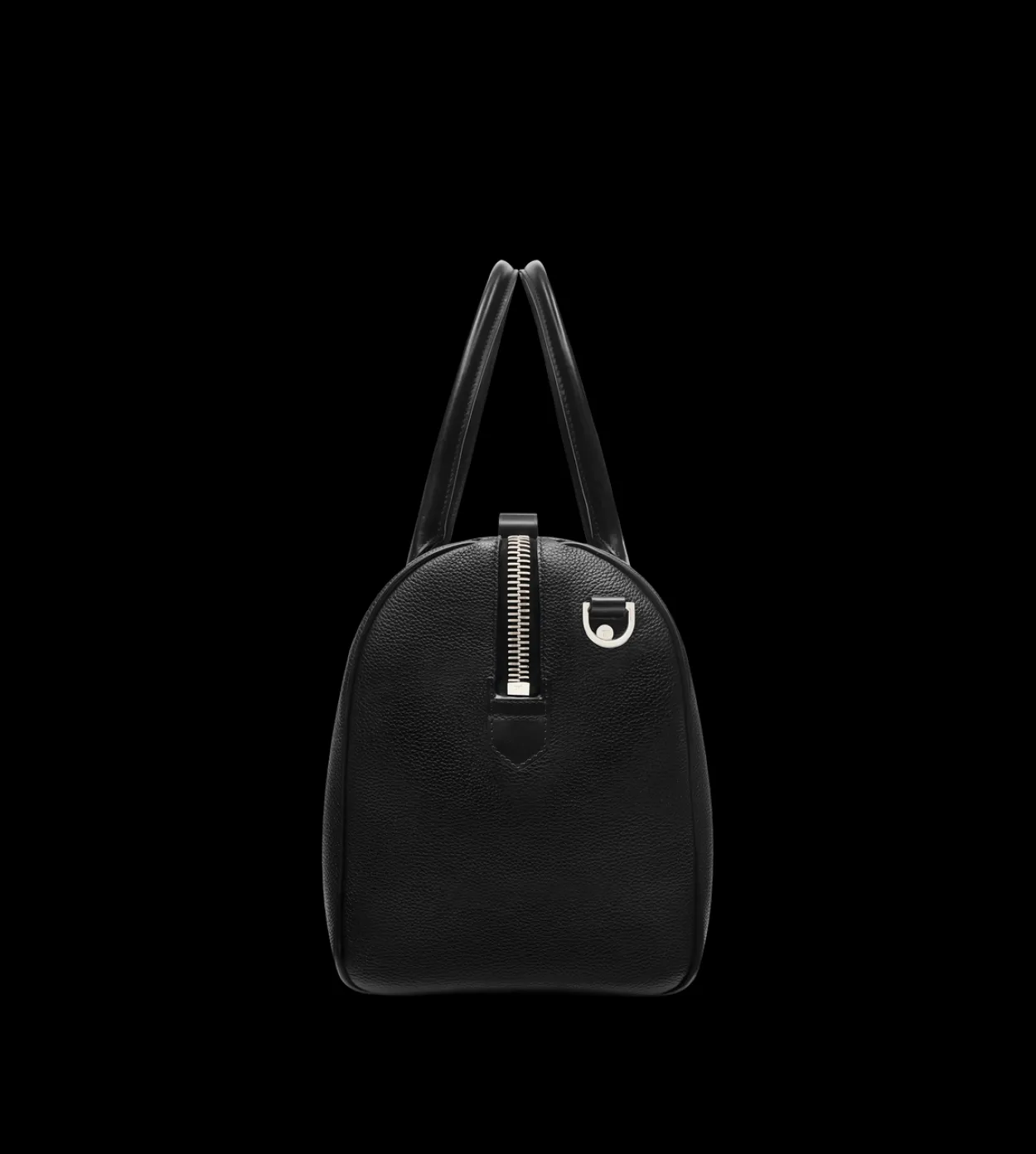 GRAIN LEATHER WIDE OPENING MEDIUM DUFFLE