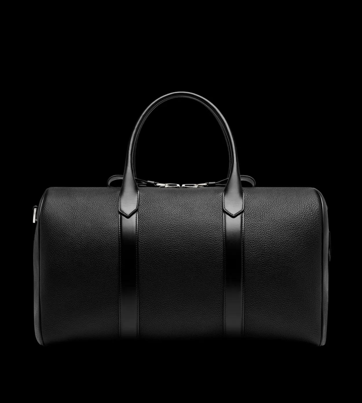GRAIN LEATHER WIDE OPENING MEDIUM DUFFLE