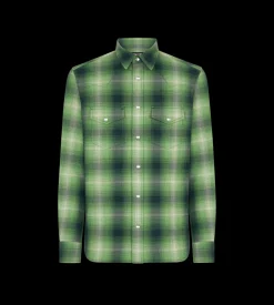 GRAND DEGRADE CHECK WESTERN SHIRT