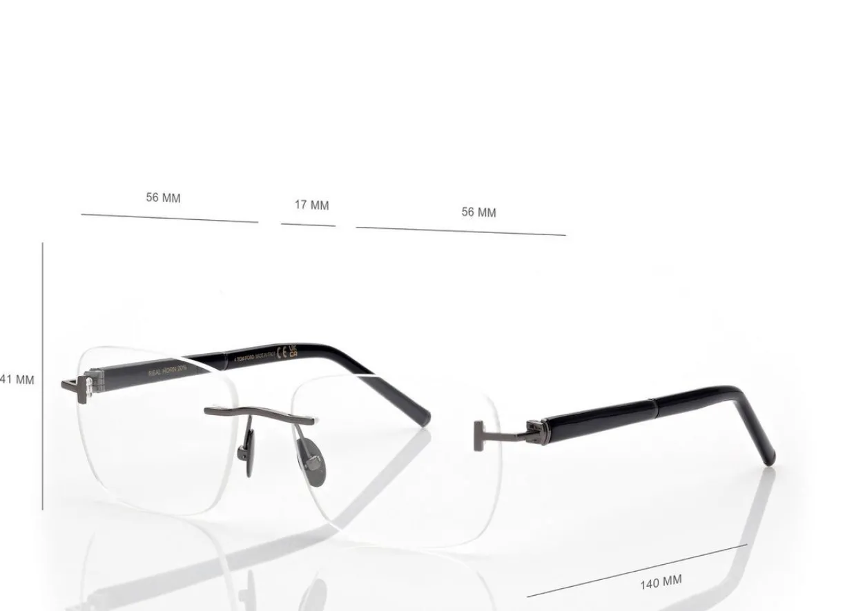 HORN AND TITANIUM RECTANGULAR OPTICALS
