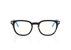 HORN SQUARE BLUE BLOCK OPTICALS