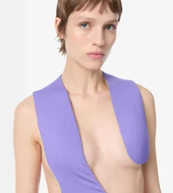 IMPOSSIBLE ASYMMETRIC BACKLESS EVENING DRESS