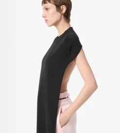 IMPOSSIBLE BACKLESS CAP SLEEVE BIPART JUMPSUIT